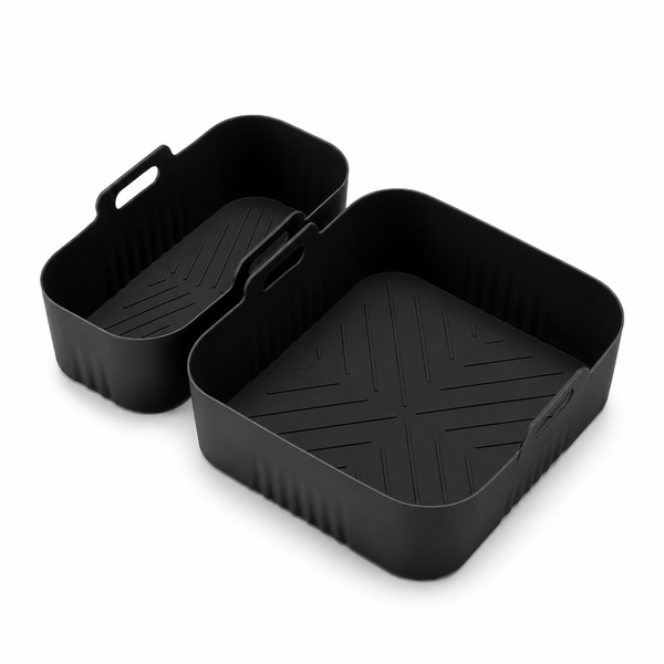 Air Fryer Liner Set - Large and Small Reusable Baskets