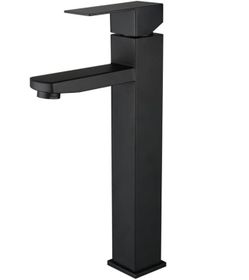 Jack Brown Square Tall Bathroom Basin Mixer Tap With Hose | Shop Today ...