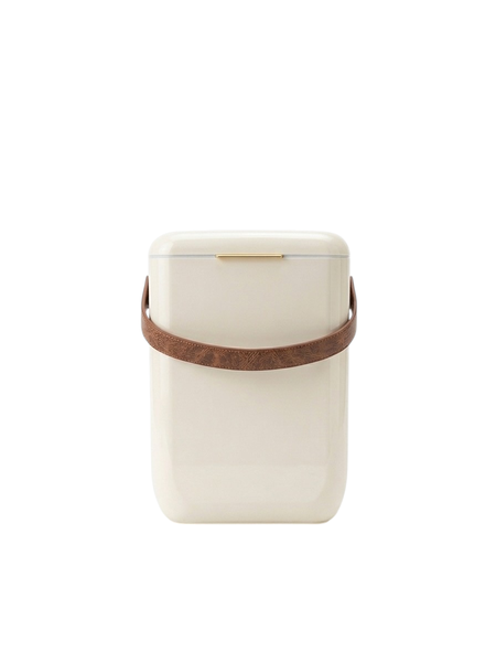 Minimalist Portable Lunch Box with Secure Lid &amp; Carry Handle