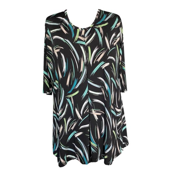 Plus Size Bon Bon Top withFront Pleat