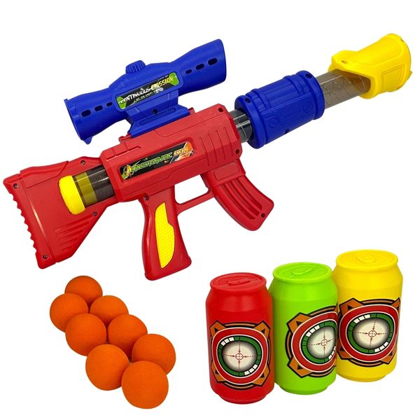 Foam Ball Blaster Shooting Game - Toys for Boys - Foam Gun Playsets