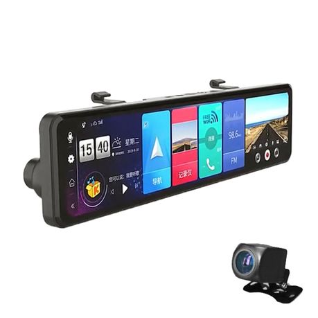 12 4K UHD Touch Screen WiFi Dashcam Full Set with Inbuilt Battery GPS  Hardwire at Rs 12000, Car Cam in Pune