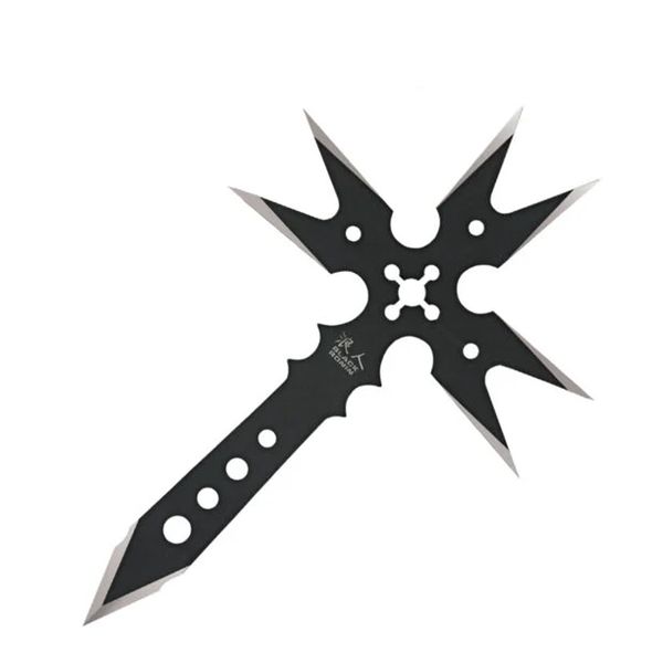 Black Ronin Fantasy Goth Throwing Axe with Sheath