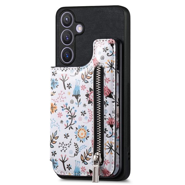 Painted Flip RFID Anti-Theft Phone Case Compatible with Redmi Note13 Pro 4G
