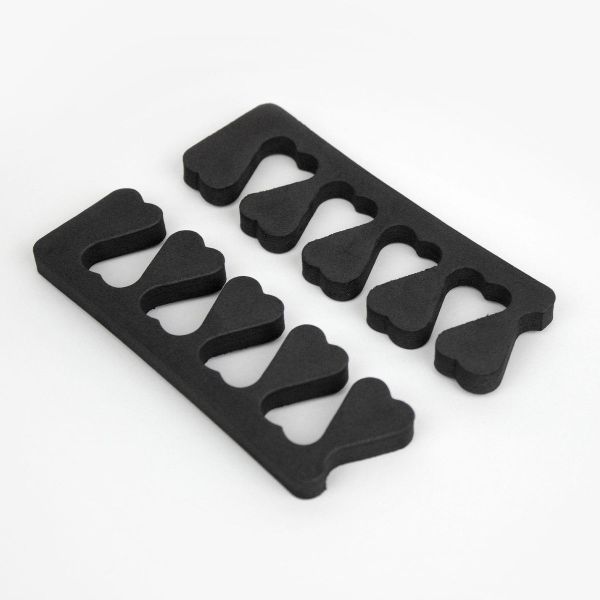 Sponge Toe Separator Black 1 pair