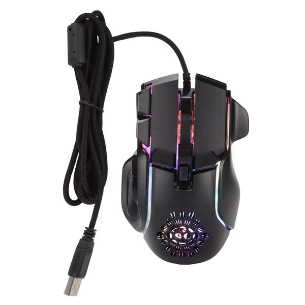 Gaming Mouse Wired 12800DPI RGB Ergonomic