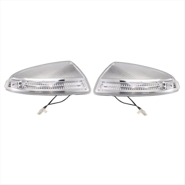 1Pair Door Side Mirror Turn Signal Light Compatible with Mercedes-Benz