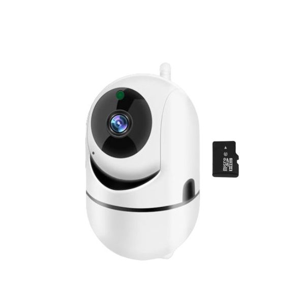 Indoor WiFi PTZ IP Camera - Yoosee App with 32GB Memory Card