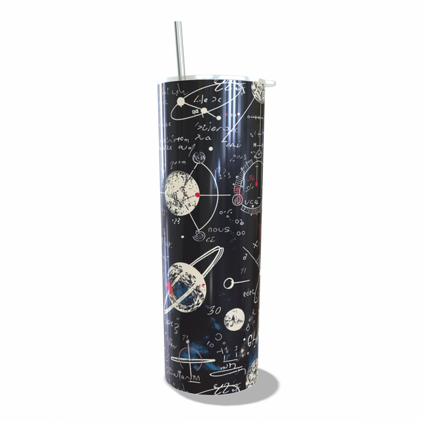 Physics Equation, Science Meets Style, Skinny Tumbler