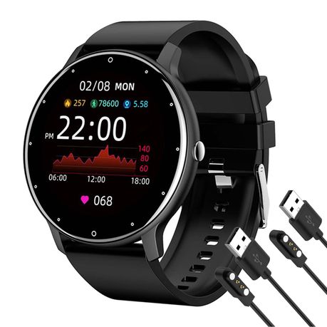 FocusFit ZL02C Pro Smart Watch Heart Rate Monitor for iPhone and Android Image