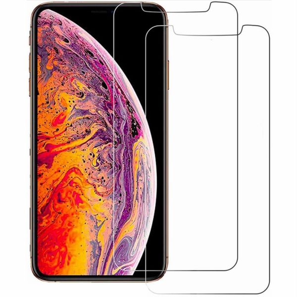 2 PACK iPhone XR Screen Protector Guard Tempered Glass