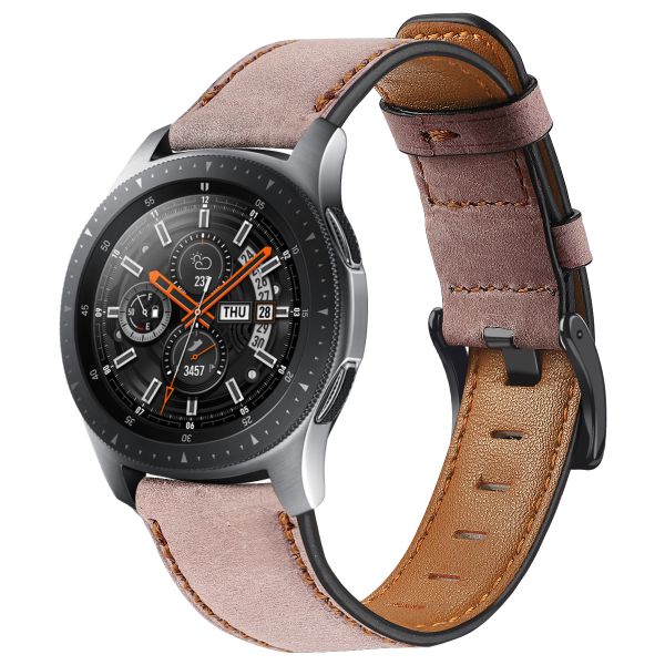 Universal Vintage Leather Band Strap 22mm
