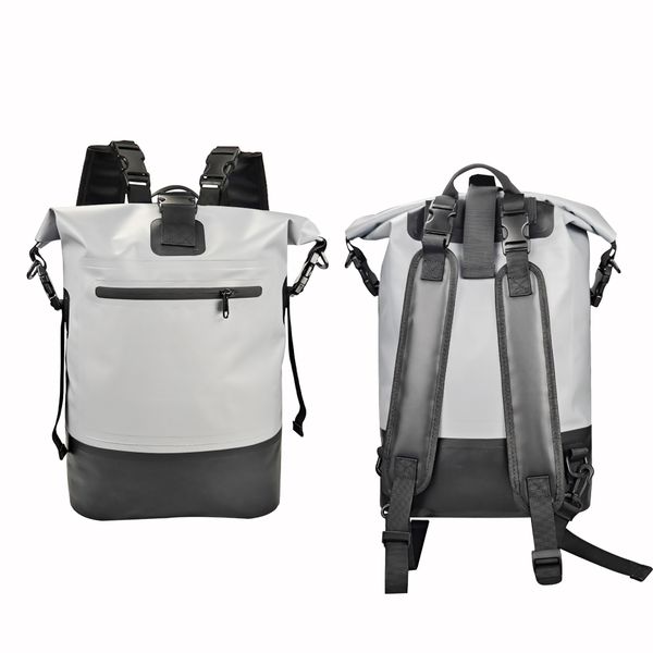 PVC Dry Bag Backpack - Foldable Waterproof Dry Wet Separation