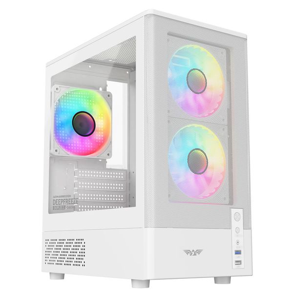 Armaggeddon DeepFreeze Duplex 2 Chroma MicroATX Gaming Case with 3x Fans