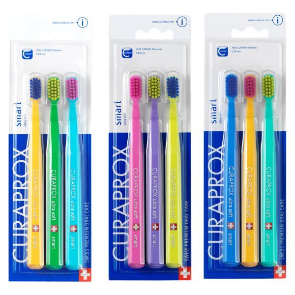 Curaprox Smart Toothbrush - 3 x 3 Pack