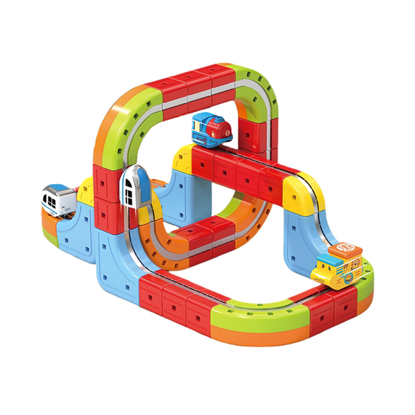 DIY Maglev Train Track for Children - 95 Pieces
