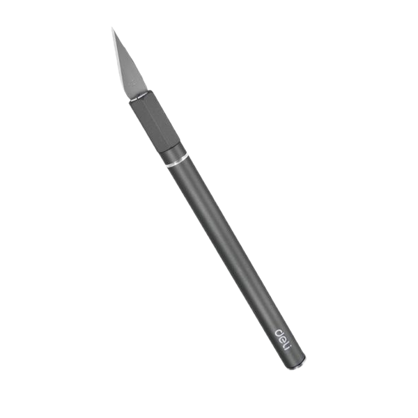Deli Craft Knife set Grey 146 x 9 mm