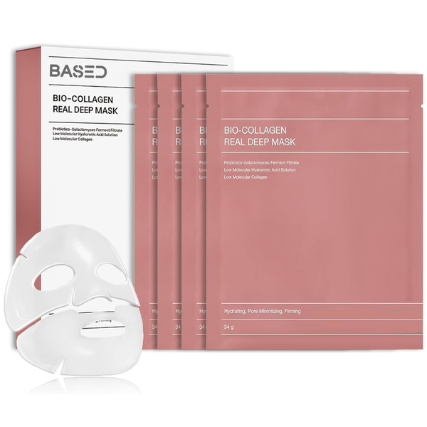 BASED Bio-Collagen Hydrogel Mask - 4 Pack
