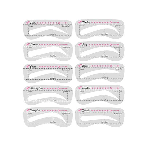 Cross-Border Hot-Selling Silicone Colorful Beginner Shaping Aid Makeup Tool