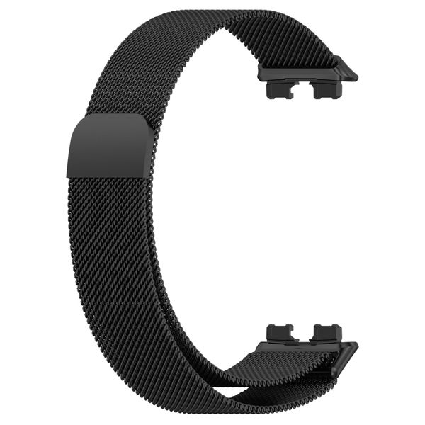 Milanese Strap Compatible with Huawei Band 8/9/10-Black