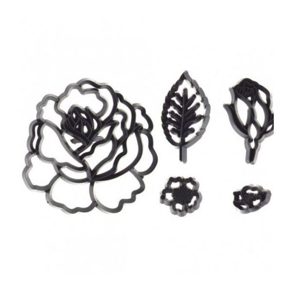 Patchwork Cutters Pretty Large - Rose - Flower Icing Cutter for Sugarcraft