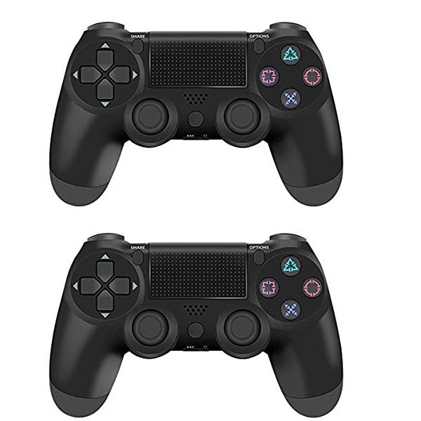 Double Motor Vibration 4 Wireless Controller for PS4 - 2 pack