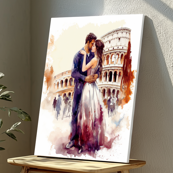 Couple In Colosseum image