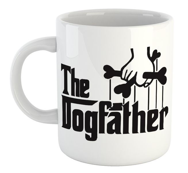 The Dogfather Birthday Christmas Father's Day Gift Mug
