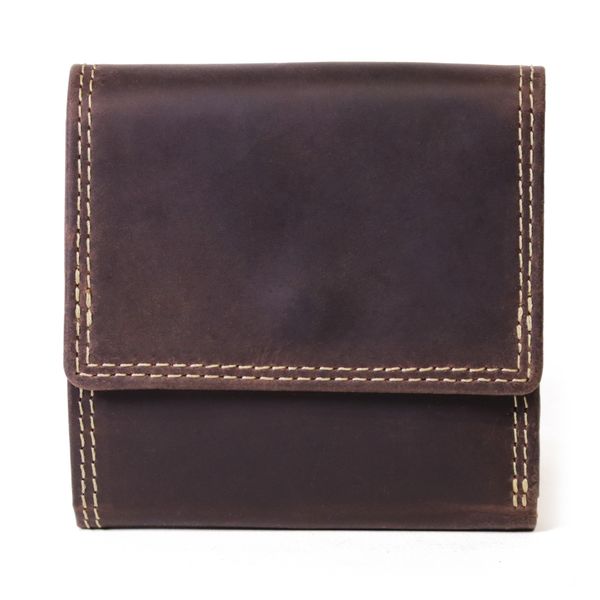 Nuvo - AW119 Black Leather Trifold Men's Wallet