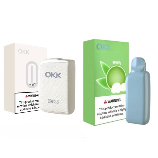 OKK Cross 5000 Puffs Disposable POD Kit - Mojito