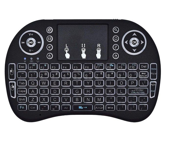 2.4GHz Wireless Remote Control Keyboard and Mouse with Touch Panel | Shop Today. Get it Tomorrow ...