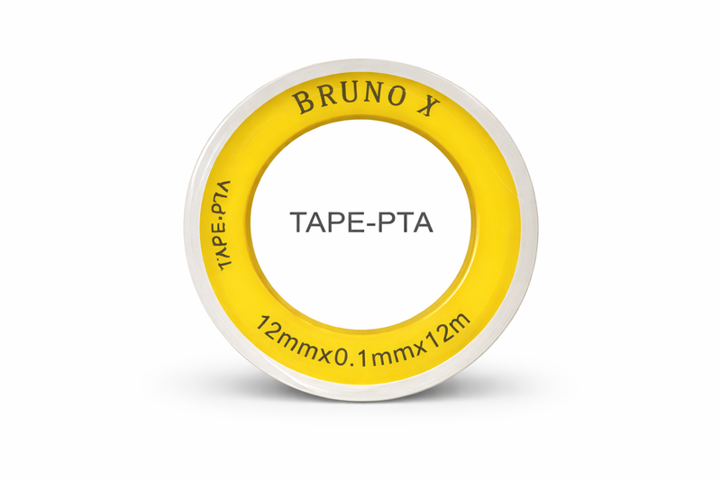 BrunoX - Plumbing Leak Sealing Tape - 12mm x 0.1mm x 12m(10 pack)