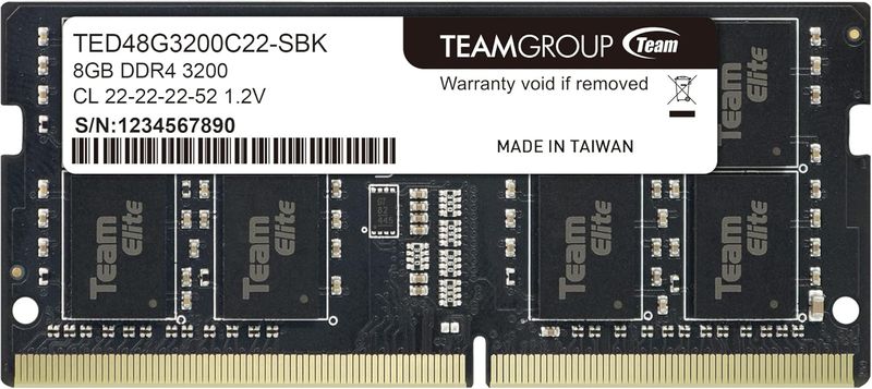 TeamGroup ELITE 8GB 3200MHz CL22 DDR4 SODIMM