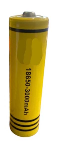 3000mAh 3.7V 18650 Li-ion Rechargeable Battery 1 Pack With Cap