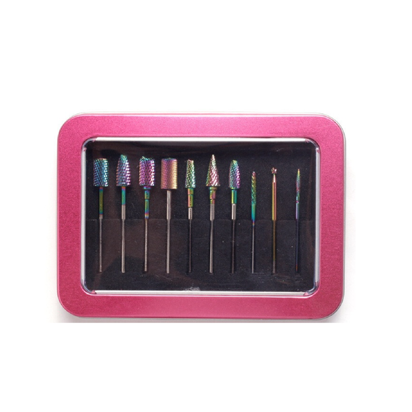 Tungsten Nail Drill Bit Set - 10 Piece