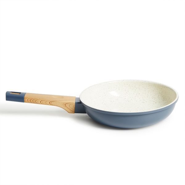 George &amp; Mason Non-StickFrying Pan - Blue &amp; cream 20cm (1.3L)