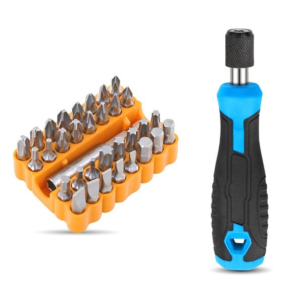 1/4Inch Screwdriver Bit Handle Multi-Function Screwdriver Set Screwdriver D