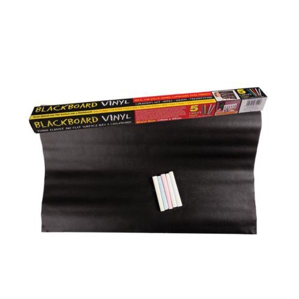 Blackboard Vinyl Plus 5 Chalk Set 5 x 110cm Shop Today. Get it