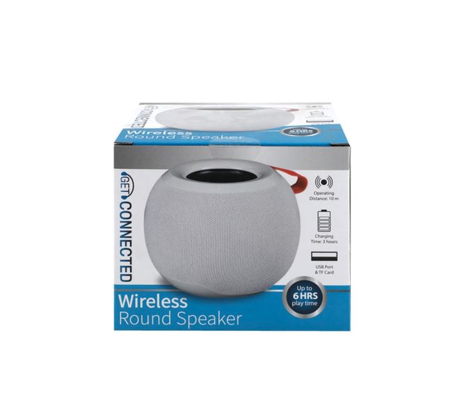 Rechargeable Wireless Round Speaker