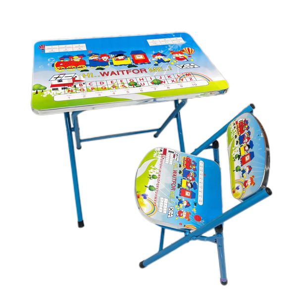 Childrens Animated Desk and Chair Set