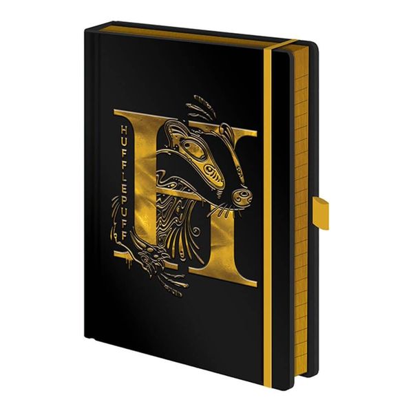 Harry Potter (Hufflepuff Foil) - A5 Premium Notebook