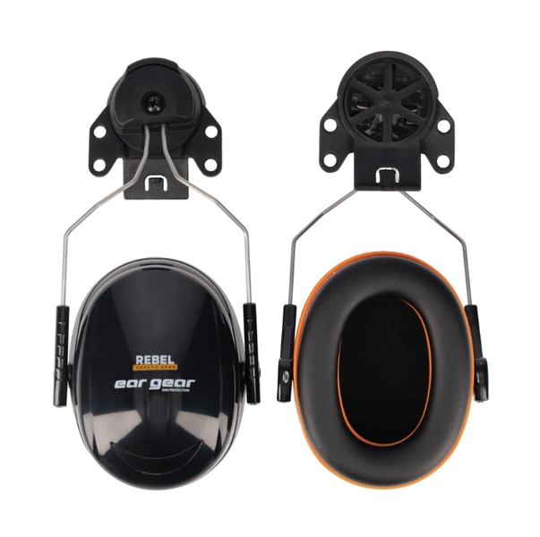 REBEL Ear Gear Earmuffs with Helmet Mounting