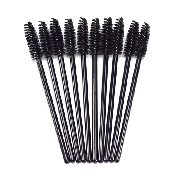 Mascara Wand Eyebrow Brushes Spooly Applicator 10 Piece