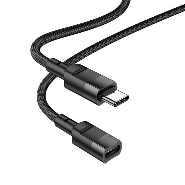 USB-C Male to USB-C Female Extension Cable - Fast Charge &amp; Data Sync