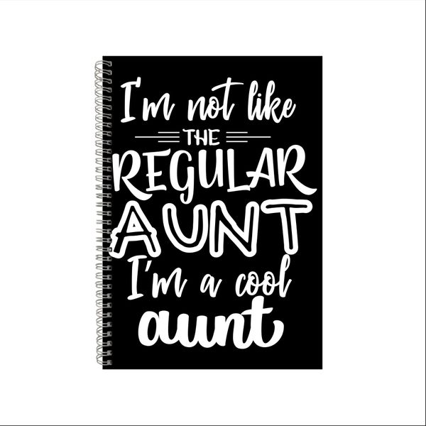 Cool Aunt Notebook Aunty Gift Idea A4 Notepad Pad 41