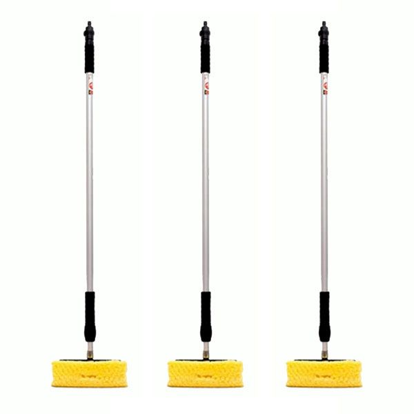 Car/Bus Wash Brush Cleaning Broom - 3 Pack