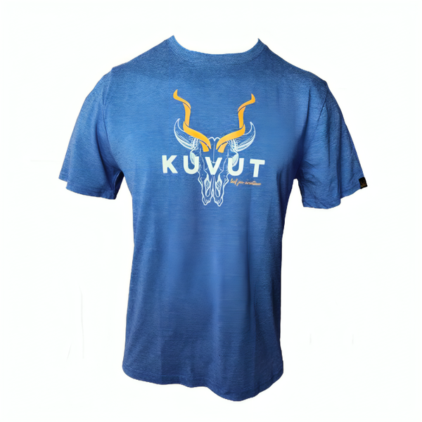 KuVut Skull Heritage Royal Melange T-Shirt