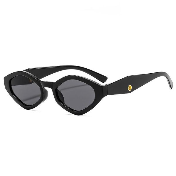 Polygon Small Frame Sunglasses Women Temperament UV400