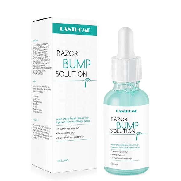 Lanthome Bump &amp; Ingrown Hair Serum -Treats Razor Rash &amp; Ingrown Hairs -30ml