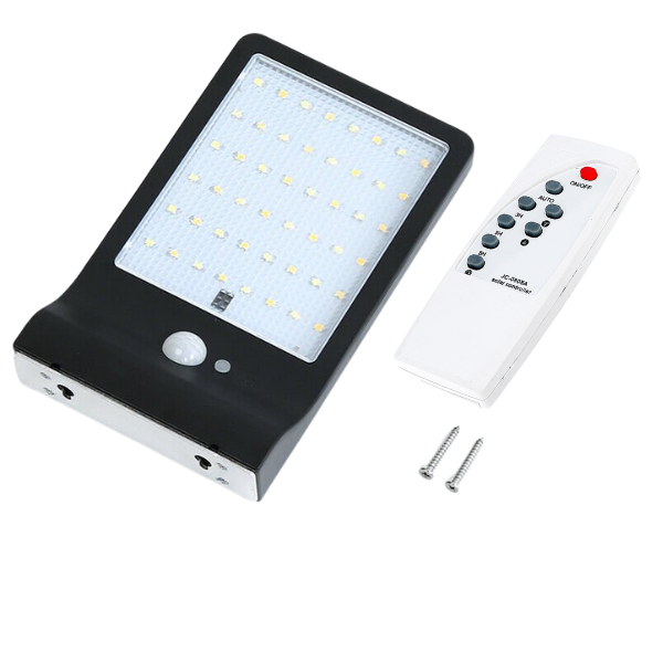 42 LED Solar Motion Sensor Outdoor Wall Light or Garden/Yard Lamp